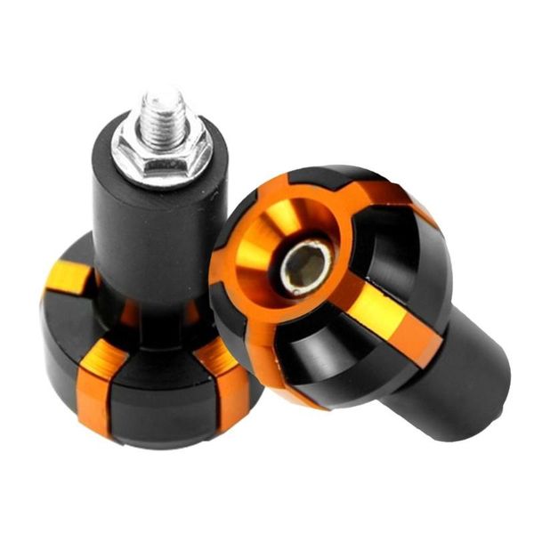 

2pcs/set aluminum alloy universal motorcycle handlebar cover end plug slider motorbike counterweight handlebar ends handle