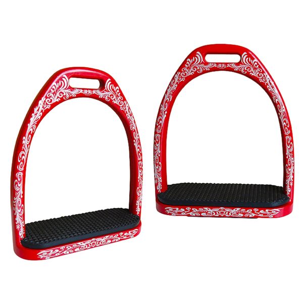 

horse saddle english stirrups horse riding double jointed stirrup