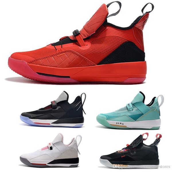 

33 xxxiii mens jumpman basketball shoes cny 33s multicolors se university red trainers designer sneakers retro man