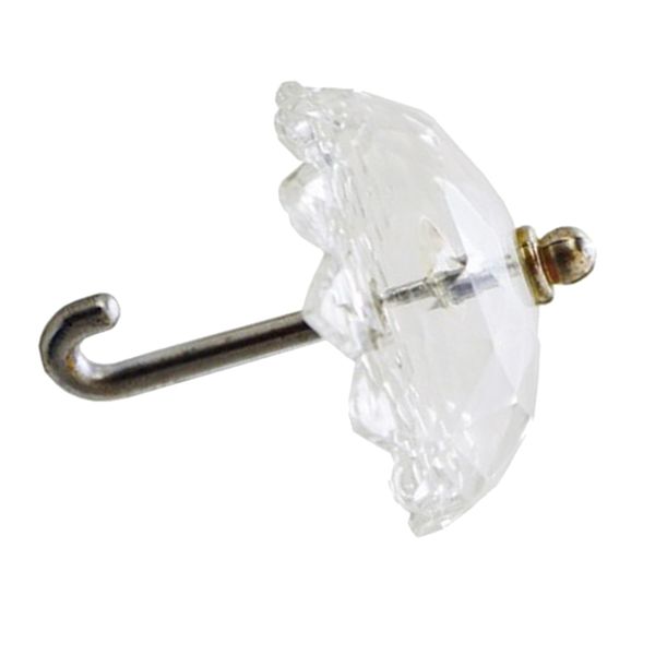 

mini crystal acrylic umbrella girl baby shower decoration table