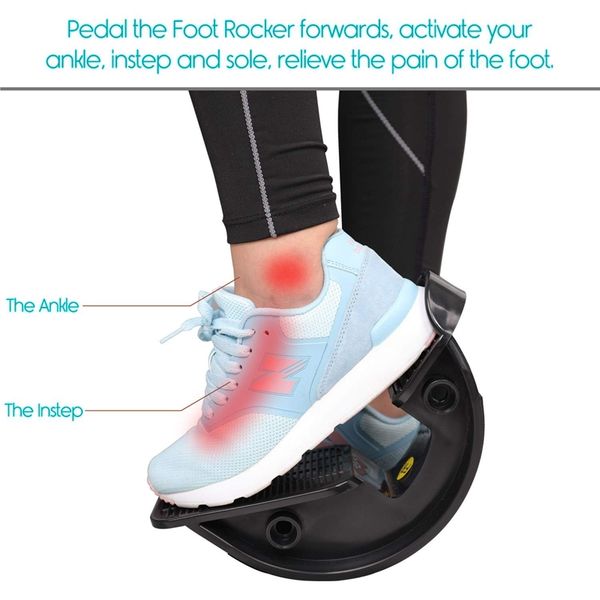 

2pcs foot rocker stretcher ankle stretch board for plantar fasciitis achilles tendonitis muscle calf stretch yoga fitness