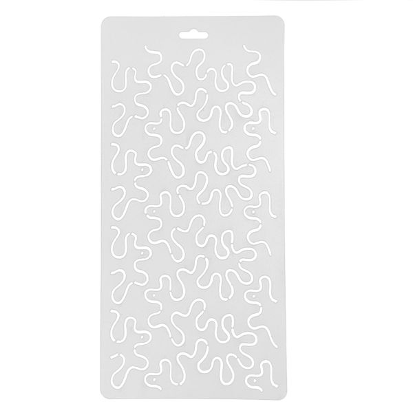 

plastic drawing template stencil for quilt embroidery patchwork sewing #11, Black