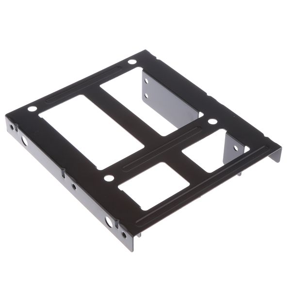 

dual 2.5'' to 3.5 mounting adapter bracket dual ssd dock holder tray metal