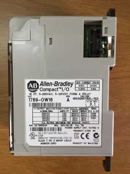 

ab plc 1769-ow16 new in box expedited shipping by dhl 1769ow16