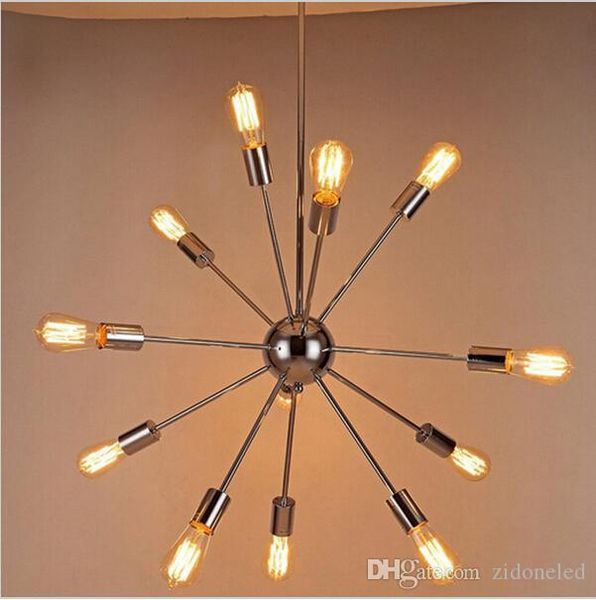 

new design nuevo 12 heads modern spider chandeliers lights modern contemporary metal minimalist art iron satellite chandelier lamp