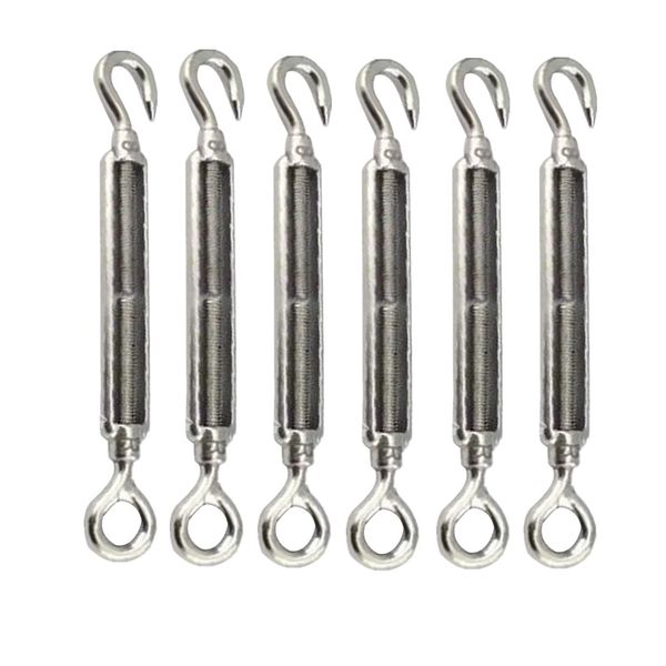 

10pieces m4 turnbuckle wire tensioner, hook & eye turnbuckle, durable