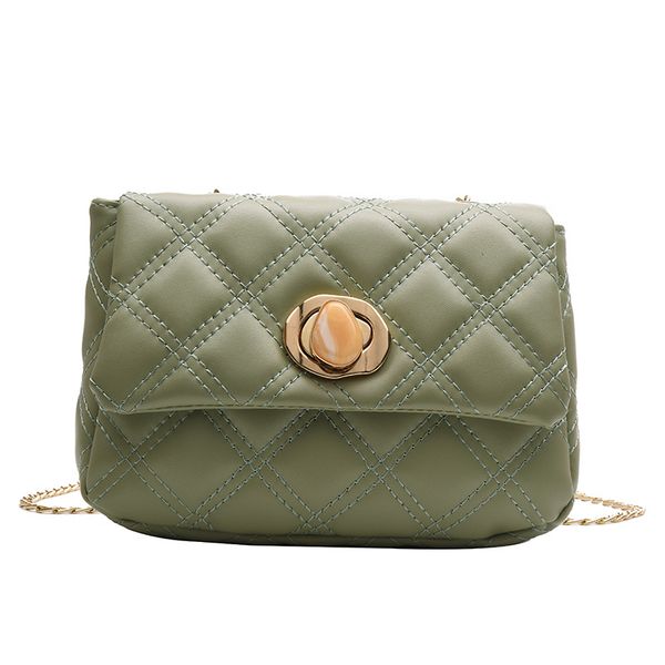 

turn lock small bag female chain women leather messenger bag shoulder crossbody