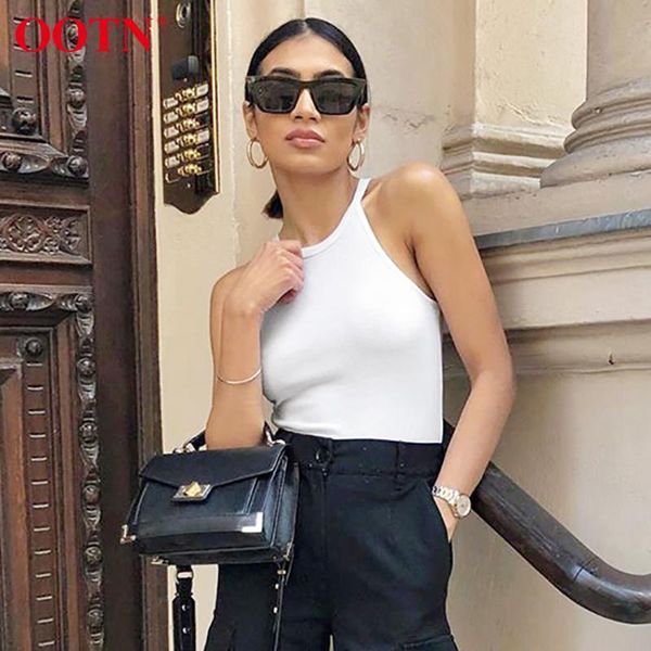 

ootn blue casual sleeveless cami female shirt white summer women tank solid basis vest office ladies knitting camisole