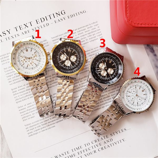 

2019 fashion Automatic Mechanical Mens Watch Aeromarine Superocean Heritage 47mm Alloy White Dial Wristwatch Men's Watches