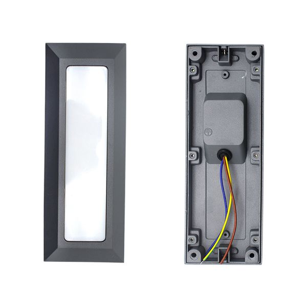

9w smd 230*80mm led stair light step lights ac85-265v/dc12v aluminum outdoor indoor waterproof wall mounted night lamp