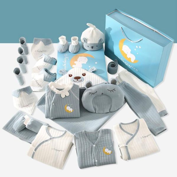 

clothes baby supplies newborns gift set spring and autumn pure cotton for 's first month encyclopaedia primary, White