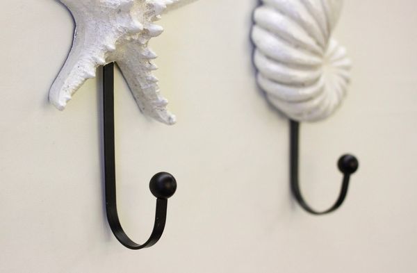 

creative gift resin hangar wall-mounted mediterranean-style starfish scallop conch hangar