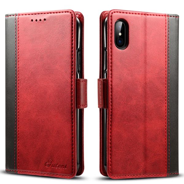

retro card slot leather case for iphone11pro xs max case 7 plus phone shell for iphone xr 8 phone cases hot