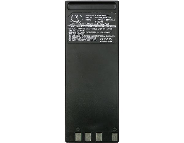 

cameron sino 6800mah battery 505596, lba 500 for sennheiser lsp 500 pro