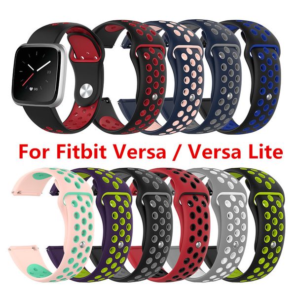 

Watchband for fitbit ver a trap oft ilicone replacement wri tband for fitbit ver a ver a lite bracelet large mall