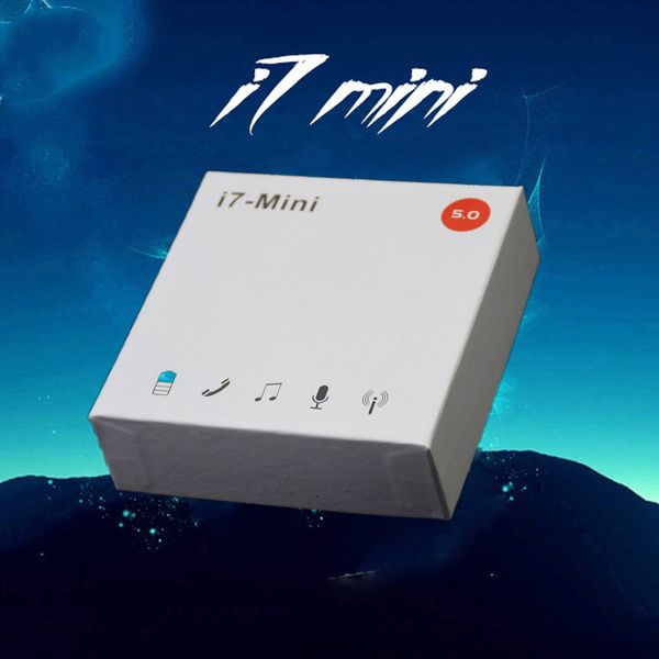 

universal i7 mini tws bluetooth 5.0 earphone sports wireless headphone music headset with mic charging box for iphone android