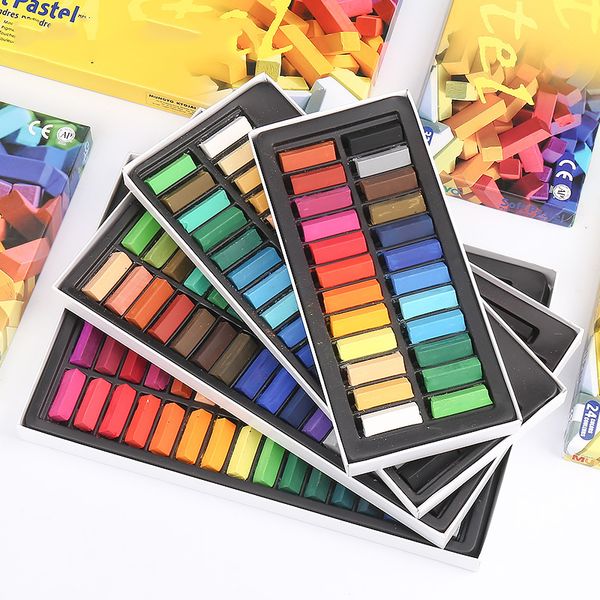 

color painting crayons non-toxic soft hair crayons pastel kit temporary hair color chalk dye beauty for face care styling