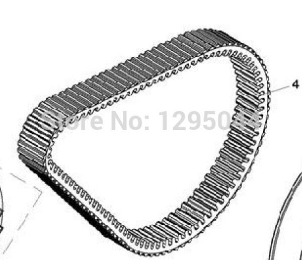 

belt parts for 800cc 2v91w 0800-055000-0001 cfmoto x8