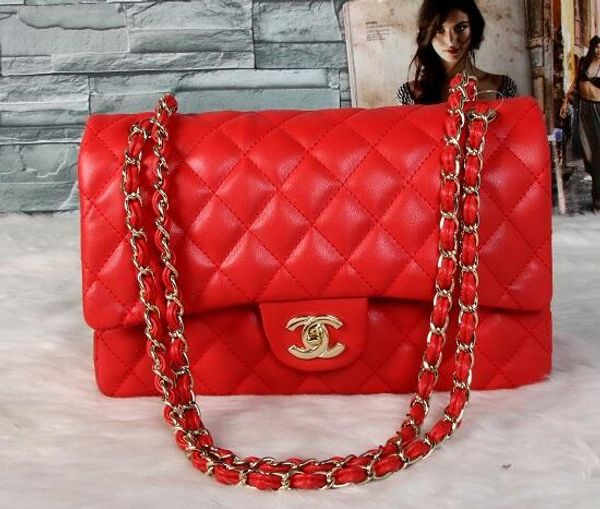 

Fa hion love heart v wave pattern atchel de igner houlder bag chain handbag luxury cro body pur e lady tote bag c0120