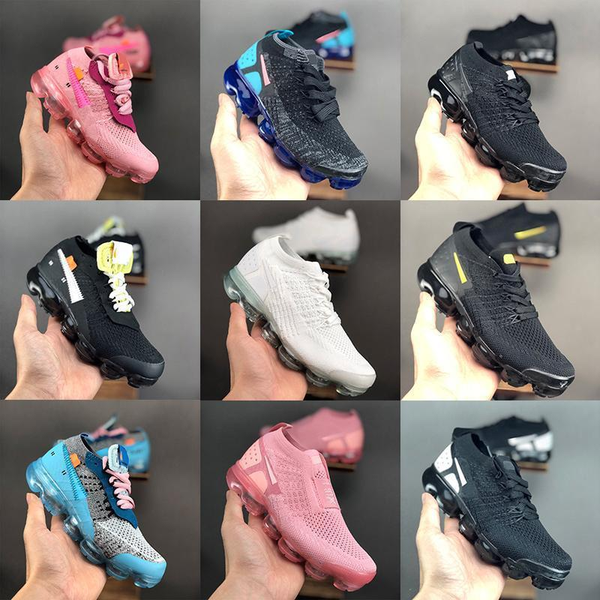 

2018 бѬенд подђка kpu кѬоовки дл бега vapormax деи поѬ еѬнй Ѭозовй дизайнеѬ air fl, Black