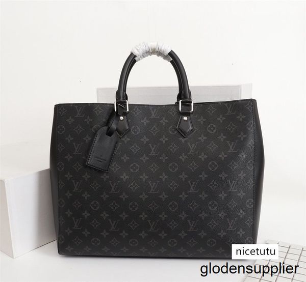 

m44733 grand sac men designer luxury handbags purses shopping messenger shopping bag shoulder bag pockets totes, Silver