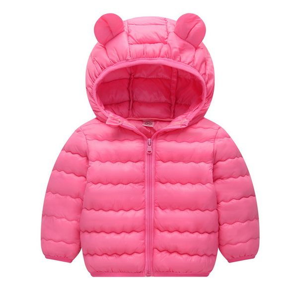 

calofe boy girls warm down parkas jackets autumn winter cotton coats baby kids hooded outerwear coat children thermal clothes, Blue;gray