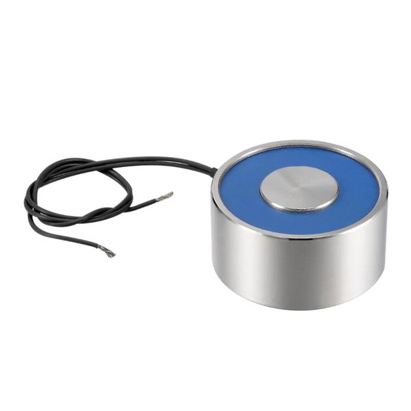 

uxcell 40mm x 20mm dc12v 0.67a 8w 250n sucking disc solenoid lift holding electromagnet
