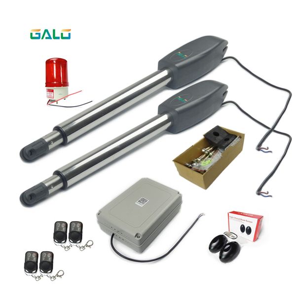 2019 New Multi Function Waterproof And Anti Casting Cast With Sensor Light 4 Remote Control Automatic Door System Automatic Swing Door Operation From