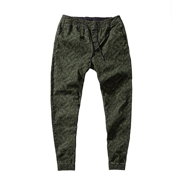 

men casual pants multi-pocket elastic waist design harem pant street punk hip hop trousers joggers male cargo pants 28-36, Black
