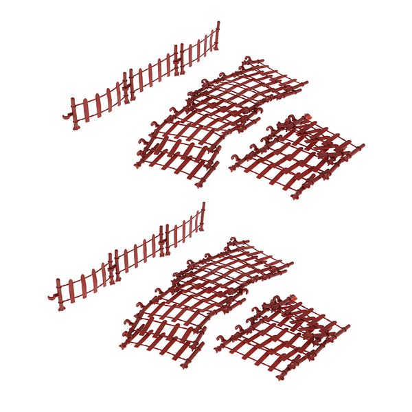 

40pcs fence model kit for miniature landscape scenery ho diorama or layout