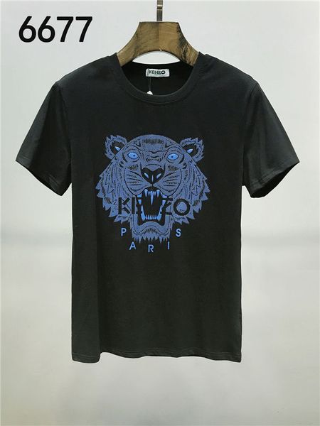 

#64154 men t shirt fashion letter print t-shirt casual slim short sleeve t-shirts summer medusa tees design brand man cool tshirt5, White;black