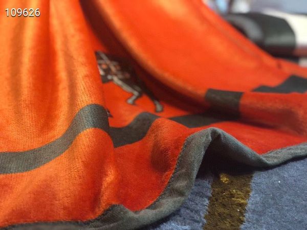 

хорошая перепелка лучшая перепелка лошадь оранжевое одеяло 150200см 200230см для кроватей диван клетчатая ткань флис портативный кондиционер