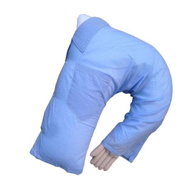 

lanlan cute boyfriend arm body shape throw pillow bed cushion