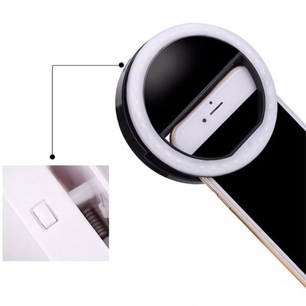 

manufacturer charging led flash beauty fill selfie lamp outdoor selfie ring light rechargeable for all mobile phone