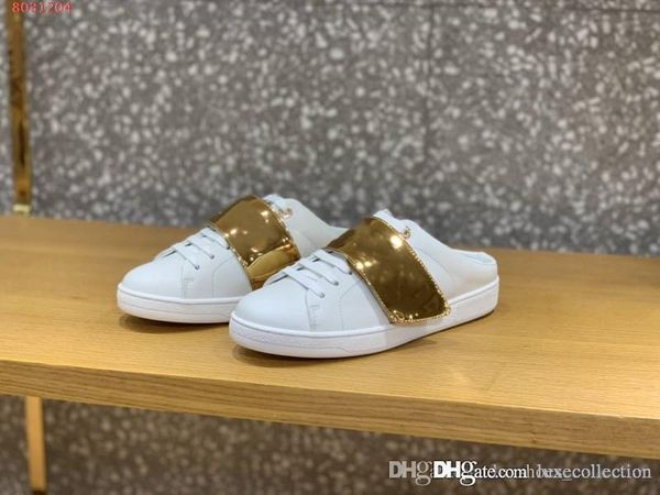

spring/summer 2019 new shoes,small white shoes leisure slippers,size 34-40,with a full range of packaging, Black