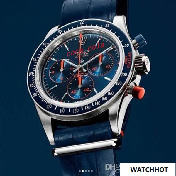 

Luxury cool hand brooklyn 40mm co mograph men automatic wi cal 4130 watch movement automatic men watch watche