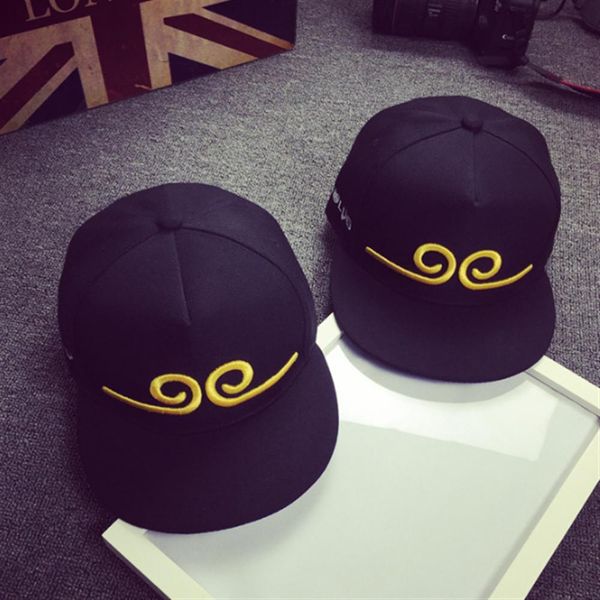 

sun wukong tightening mantra hat male hip hop cap baseball cap female tide youth peak cap youth creative flat qoiax, Black;white