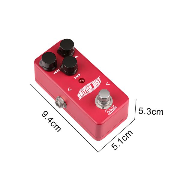 

distortion effects pedal mini effect processor for electric guitar amplifier- tds-3 modern american distortion tone