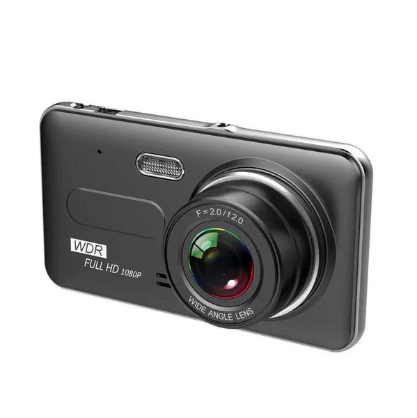 

omeshin dvr/dash camera 4inch lcd fhd 1080p mirror camera card video recorder car dvr dash cam 170-degree wide-angle 19apl25