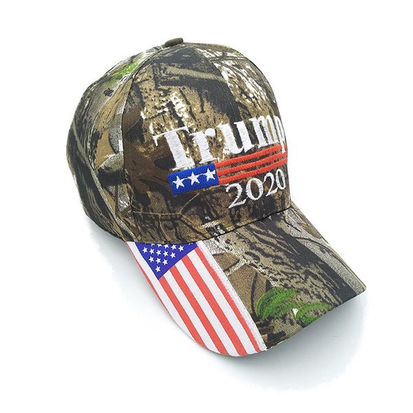

2020 camouflage donald trump hat usa flag baseball cap keep america great 2020 embroidery letters star stripe camo ajustable snapback d22603, Yellow