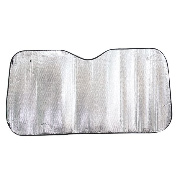 

r29-220 * 80cm silver sun shade double-sided aluminum foil car sun block summer sunscreen shade