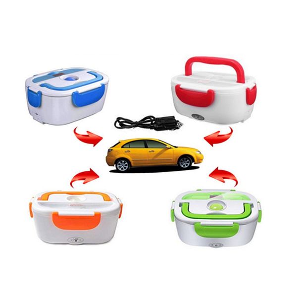 

portable car truck electric heating lunch box food warm heater storage container oven cooker food warmer for car use