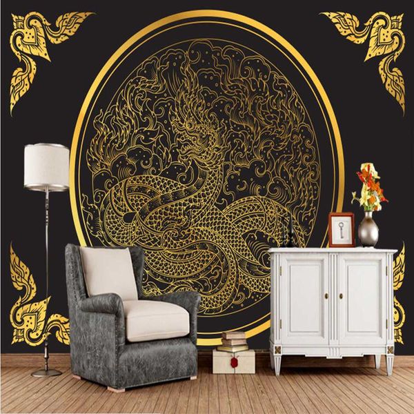 

thai traditional ethnic pattern retro 3d wallpaper papel de parede,living room sofa tv wall bedroom restaurant mural