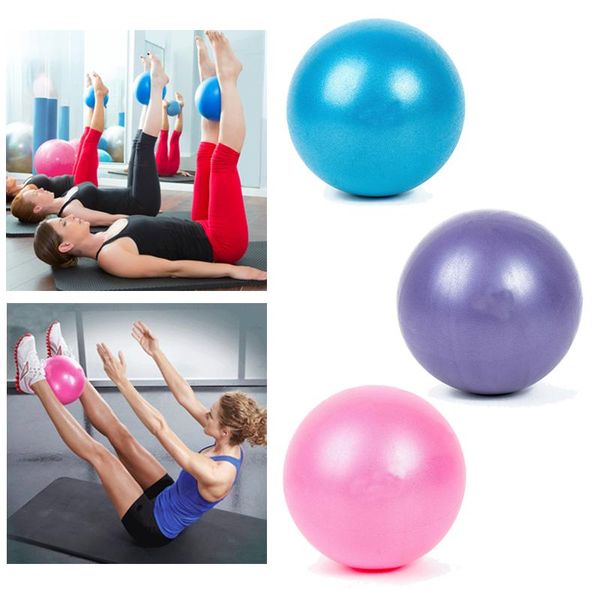

sgodde 25cm pvc mini yoga ball physical fitness gym balls pilates soft massage ball for slimming fitness body building