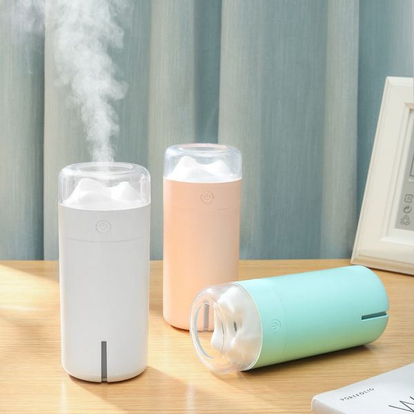 

new arrival mountain view air humidifier with led night light essential oil diffuser air freshener atomizer mist maker 1181289