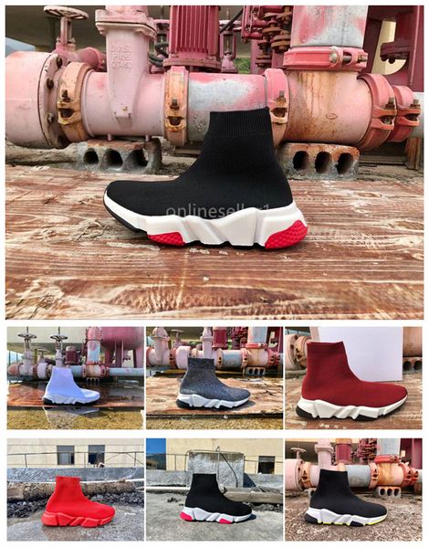 

women men sock shoes designer luxury red black grey white colorful casual shoes for women men with box 6-45
