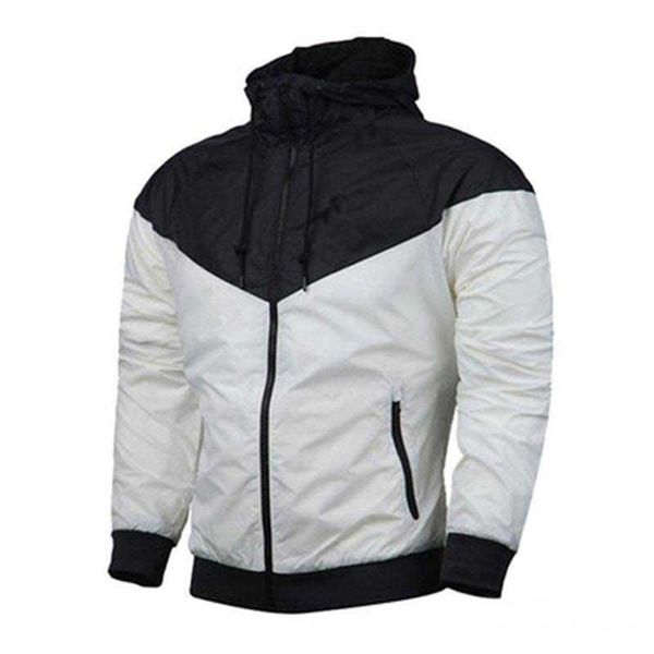 

men designer jacket coat luxury zipper long sleeve autumn brand sportswear coat luxury windcheater outerwear overcoat 2018 high quality, Black;brown