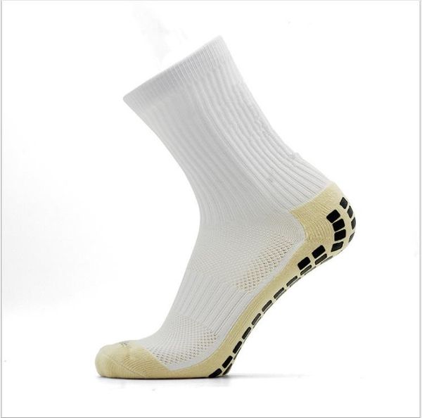 

basketball thick towel non-slip football socks square friction film classic football socks in the tube, Black