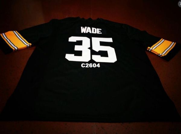 

men #35 barrington wade iowa hawkeyes alumni college jersey s-4xlor custom any name or number jersey, Black;red
