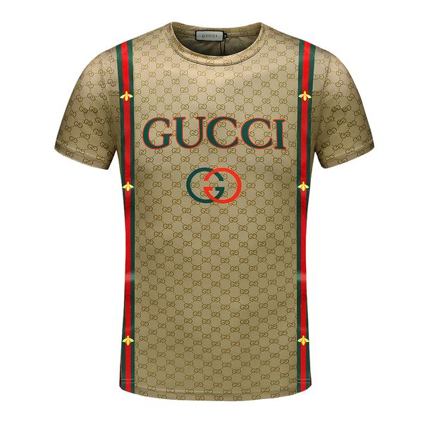 

8gucci 2019 new men 039 hort leeved t hirt ice ilk half leeved men 039 fa hion clothe bottoming hirt 060 13 gucci 13